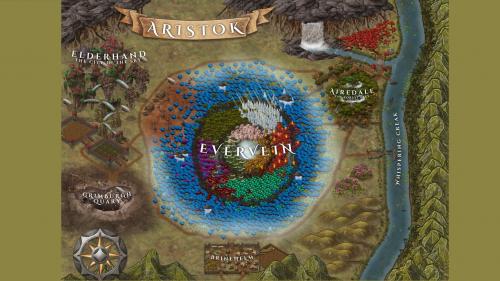 Enchanted forest of Aristok - custom campaign setting for 5e