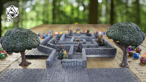 Tabletop Blacksmith 3D Miniature Terrain