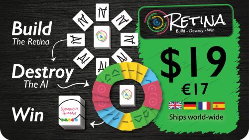 Retina - A competitive card game of AI destruction.