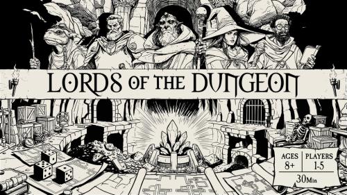 Lords of the Dungeon: A Roll & Build Print and Play Game