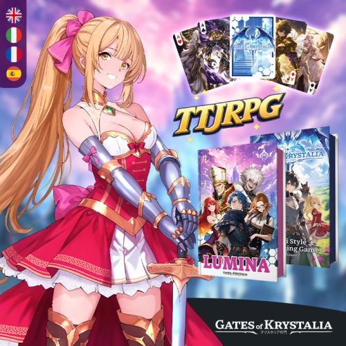 Gates of Krystalia TTRPG: Stop Watching Isekai. Start Living One