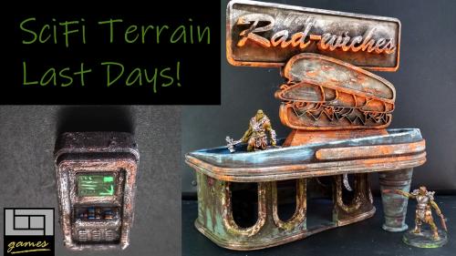 10days Re-run: Sci-fi/PostApocalyptic 3d printable Terrain