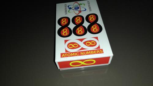 Innovative atom card game