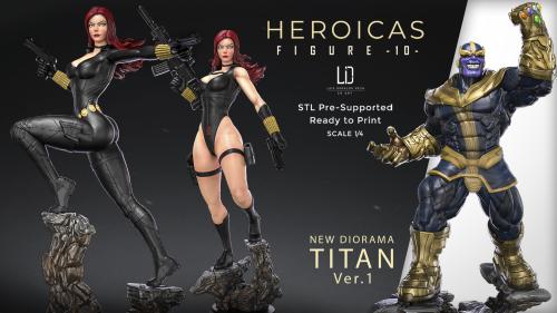 HEROICAS â FIGURE 10 - 3D Print STL