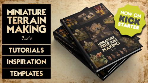 Hardcover Book: Miniature Terrain Making