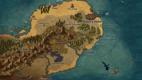 Region Maps for Fantasy TTRPG s