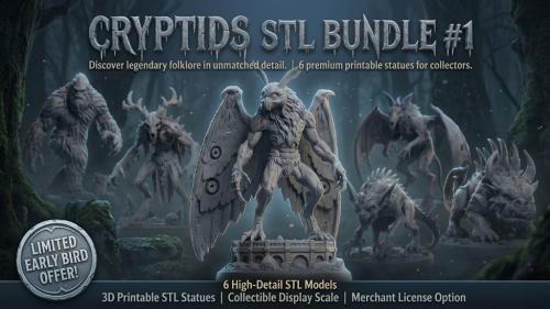 Cryptids STL Bundle #1