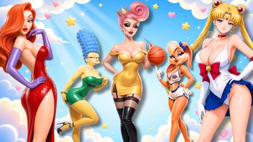 Cartoon Girls 2 Collection | STL Miniature