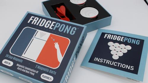 FRIDGEPONG - Play Beer Pong w/ Magnetic Darts On Your Fridge