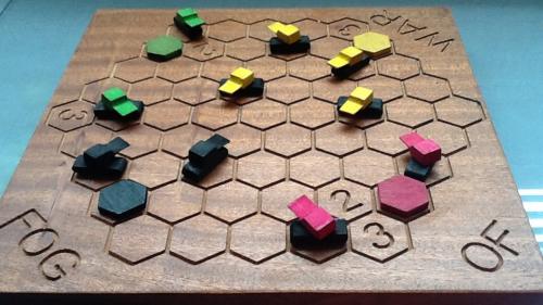 Fog Of War. 30 beautifully handmade wooden games.