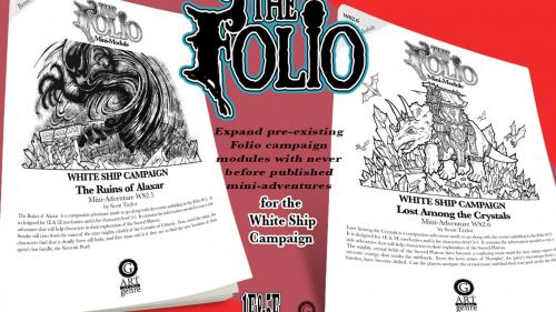 The Folio #15, supplemental 1E/5E mini-adventures