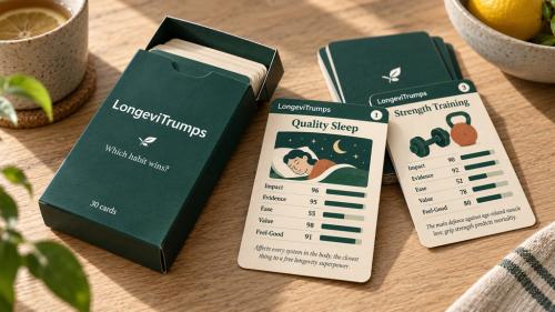 LongeviTrumps: the card game for biohackers