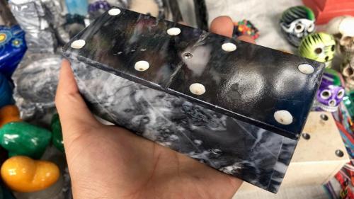 ARTESANAL MARBLE & ONYX DOMINO SET (DELUXE)