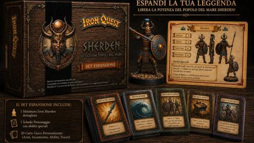 IRON QUEST – SHERDEN | Sea Peoples Collection