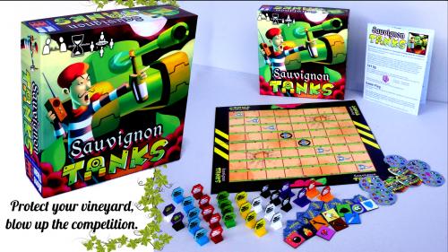 Sauvignon Tanks - Strategy Board Game
