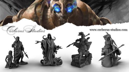 Cerberus Studios - Detailed 32mm Resin Fantasy Miniatures