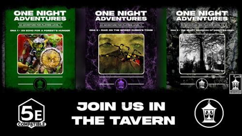 One Night Adventures for D&D 5E