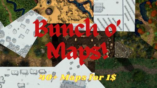 Bunch o  Maps for 1$