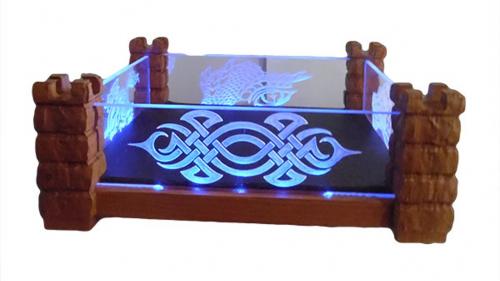 Rampart Castle Dice Tray