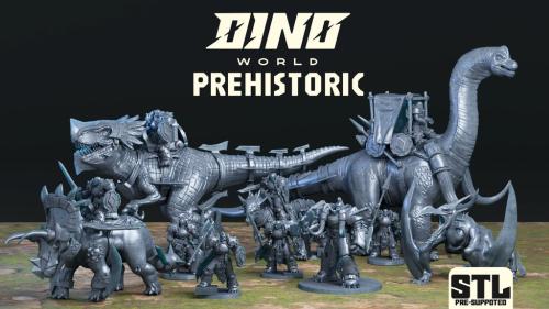 Dinoworld Prehistoric STL