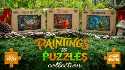 Paintings to Puzzles Collection - Wooden
