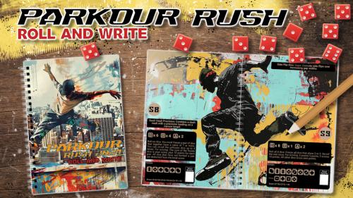 Parkour Rush - Roll and Write