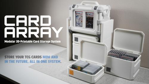 CardArray: Modular 3D-Printable Card Storage System