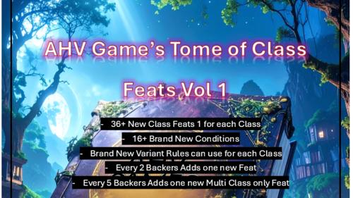 AHV Game s Tome of Class Feats Vol 1