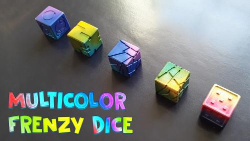 Multicolor Frenzy Dice
