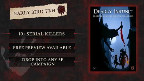 Deadly Instinct: Serial Killers for D&D