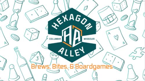 Hexagon Alley: Brews, Bites, & Boardgames