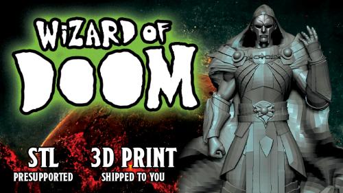 Wizard of DOOM - STL & Physical