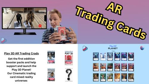 Play 3D Cards: Create & Record 3D Scenes, AR Trading Cards