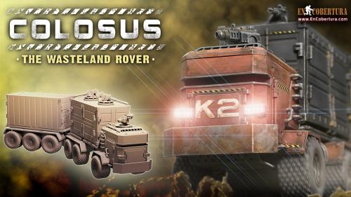 COLOSUS - 3D printable STL truck for 28mm miniatures