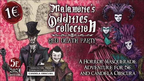 Red Death Party: €1 Horror One-Shot for 5E/Candela Obscura
