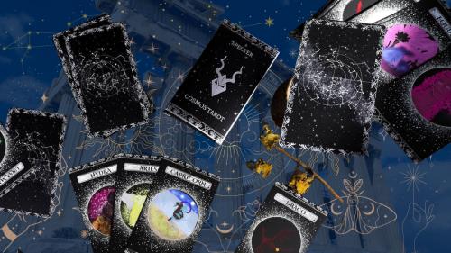Tarot Deck Space Astrology Greek Mythology Constellations