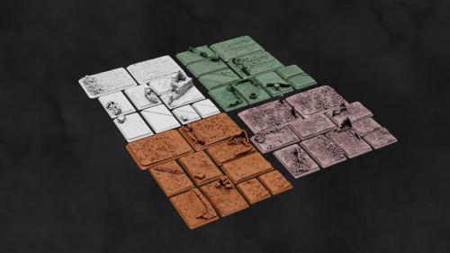 Bases of War: 15mm WW2 Wargaming Base STLs