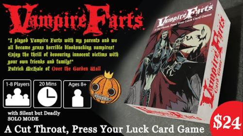 Vampire Farts - Fast Paced Card Game
