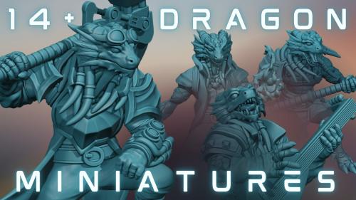 Velrock Art Miniatures: Company of Dragons