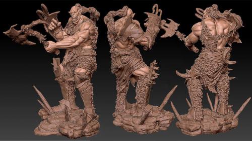 Orc Legionary Miniature