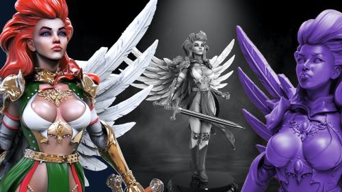 Aasimar Paladin STL