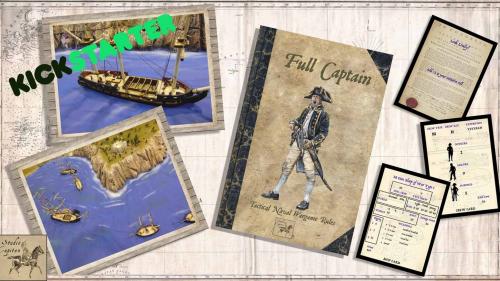 Full Captain 10mm Tactical Naval Rules plus Ships & Crews