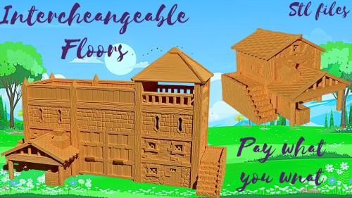 Medieval House: Interchangeable Floors Pt 3