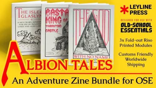 Albion Tales: A Retro Fantasy Adventure Zine Bundle for OSE