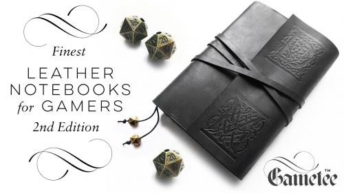 Gametee: Finest Leather Notebooks for Gamers 2nd EDITION