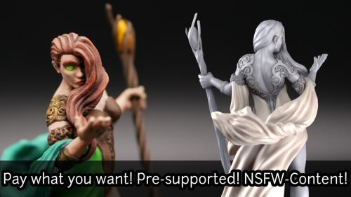 Estrella the Sorceress - Pay what you want STL-files