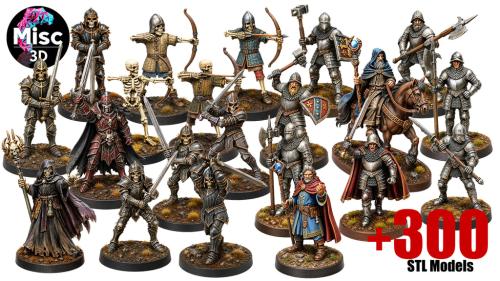 RPG & Wargames Undead & Human Kingdom