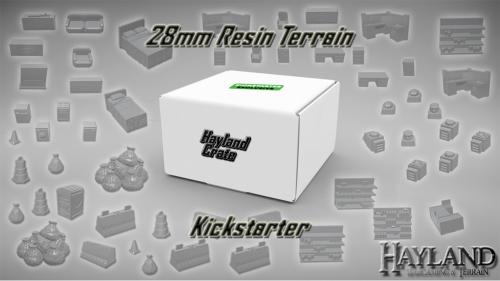 Hayland Crate: 28mm Resin Terrain!