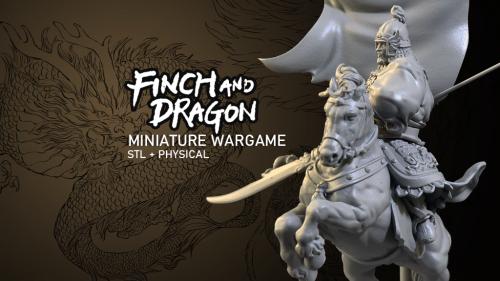 Finch and Dragon : Year 1 Edition (STL files + 38mm Resin)