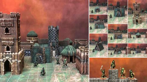 Kyn Finvara: 3d Printable Goblin Village